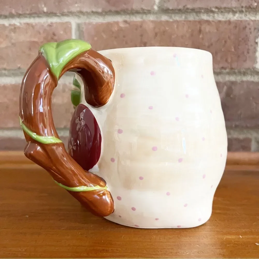 Pier 1 Imports Olli Owl 3D Coffee Mug Hand Painted